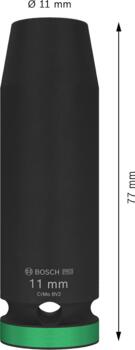 Trieciena uzgriežņatslēgām PRO IMPACT MUCIŅA BOSCH 2608003045 (2608003045)