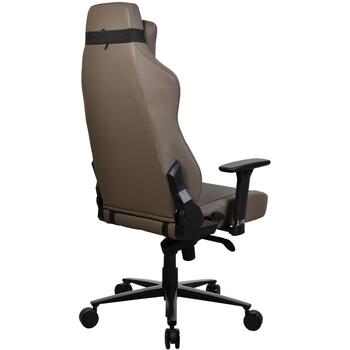 Arozzi Vernazza SoftPU VERNAZZA-SPU-BWN, 72cm, 47-57cm, 5, ergonomisks, 3D regulējami roku balsti, galvas atbalsts (VERNAZZA-SPU-BWN)