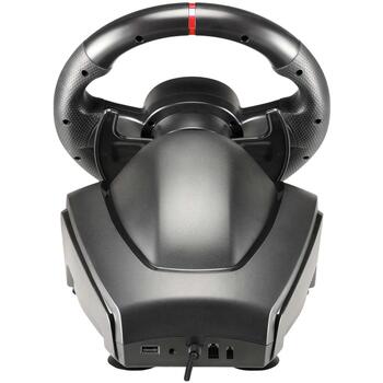 Subsonic Игровое колесо GS 650-X SA5658, 270 градусов, 26 см, 3 педали, PS4, XBOX ONE, XBOX Series X/S, два вибрационных мотора (SA5658)