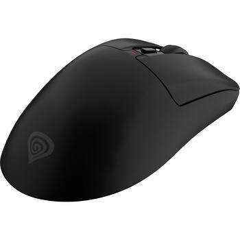 Genesis Zircon 880 NMG-2379, bezvadu optiskā spēļu pele, 12000 DPI, 6 pogas, 2.4 GHz, Bluetooth, USB, melna (NMG-2379)