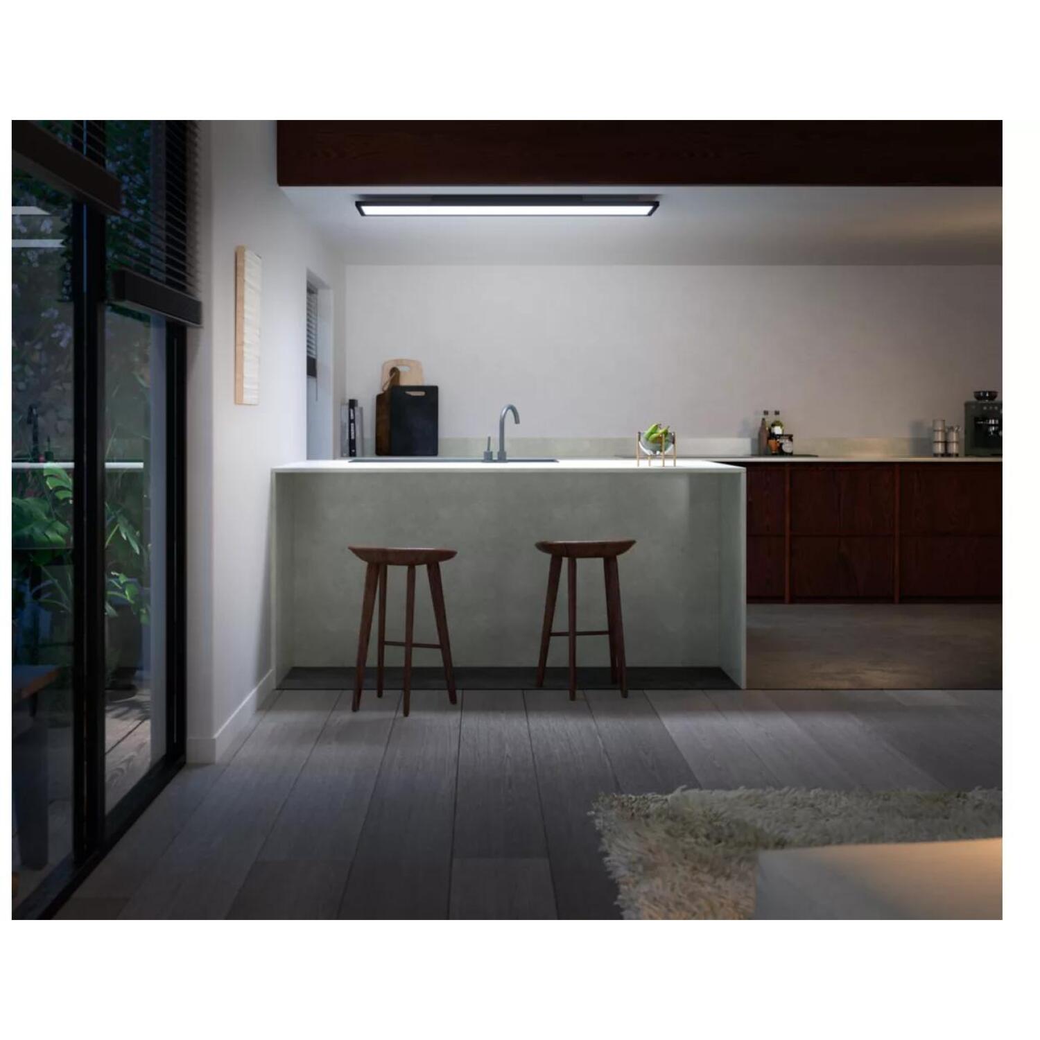 Philips Hue Aurelle потолочная панель, 8720169329034, 120x30см, 39Вт, 2200-6500K, 3750лм, IP20, Bluetooth, матовый (8720169329034)