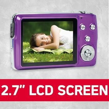 Agfa Photo Цифровая камера DC8200PR, 18 МП, 2.7'', 8x, Full HD 1080p, USB 2.0, Встроенная вспышка (DC8200PR)