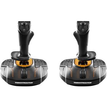 Thrustmaster джойстик T.16000M FCS Space Sim Duo 2960815, 2 шт, USB, аналоговый/цифровой, ПК, 30 кнопок, 4 оси, H.E.A.R.T (2960815)
