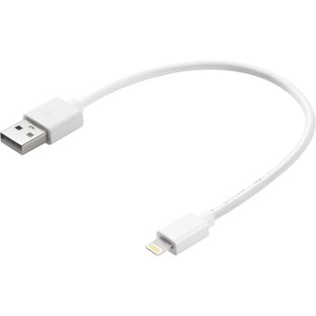 Sandberg 441-19 USB>Lightning MFI кабель, 0,2 м, белый, совместим с iPhone/iPad/iPod (441-19)