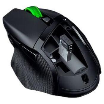 Razer spēļu pele Basilisk V3 X HyperSpeed RZ01-04870300-R3G1, 18000 dpi, 7 pogas, optiskā, bezvadu, Bluetooth, USB, balta (RZ01-04870300-R3G1)