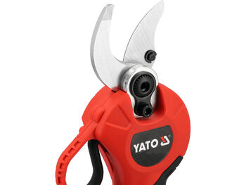Yato садовые ножницы YT-828381, 18V, 30мм, 5.5мм, SK5, бесщеточный двигатель, ЖК-дисплей, 0.9кг (YT-828381)