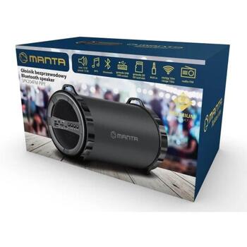 Manta Bluetooth колонка SPK204FM MMSPK204FM0004, 15W, 4