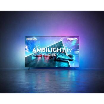 Philips Televizors 65OLED761/12, 165.1cm 65 collas, 4K Ultra HD OLED, 3840x2160 pikseļi, 120Hz, 3 pusēju Ambilight, P5 AI (65OLED761/12)