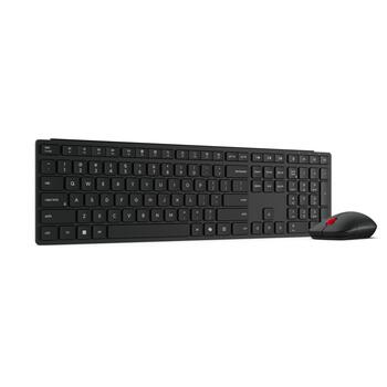 Lenovo Комплект клавиатуры и мыши Multi-Mode Pro 6000 4X31S04853, Bluetooth 5.3, 7 кнопок, беспроводной, черный (4X31S04853)