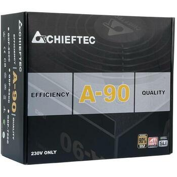 Chieftec Datora korpuss GDP-750C, 750W, 200-240V, 47-63Hz, 20+4 pin ATX, 1 ventilators, melns (GDP-750C)