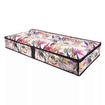 Ordinett Коробка для одежды Floral Beauty 129534004, 107x50x15см, полиэстер, молния (129534004)