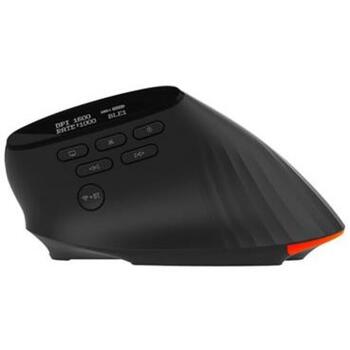 Acer Smart Fit vertikālā pele HP.EXPBG.020, 8000 dpi, Bluetooth 5.0, 10 pogas, optiskā, ergonomisks dizains (HP.EXPBG.020)
