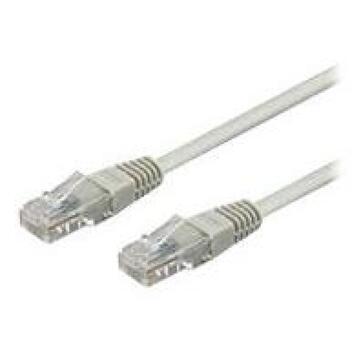 Goobay сетевой кабель 68409, CAT 6, U/UTP, 3 м, RJ45 мужской (8P8C) на RJ45 мужской (8P8C), серый, неэкранированный, Gigabit (68409)