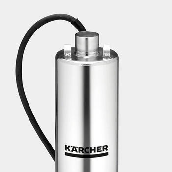 Karcher BP 4 Deep Well 1.645-421.0, 230V, 50Hz, 700W, 4.3bar, 43m, 4600l/h, 12m, 35°C, G1, 15m, nerūsējošais tērauds, pretvārsts (1.645-421.0)