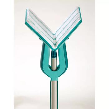 Leifheit Picobello M micro duo 1056553, grīdas birste, 33cm, 360° grozāma, MicroDuo lupata, mazgājama 40°C (1056553)