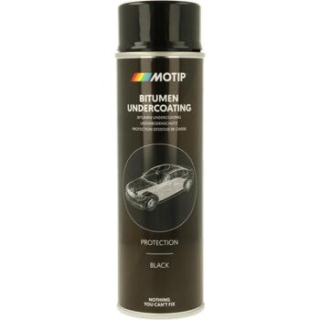 Motip битумная антикоррозийная краска 000007, 500ml, гибкость, отличная адгезия, устойчива к погодным условиям (000007)