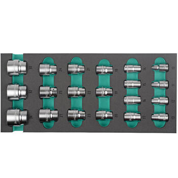 Набор коротких стволов 1/2 дюйма, 10–34 мм, K26074 KAMASA Tools (K26074)