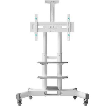 Onkron ТВ подставка TS1552-W, 40-70 дюймов, максимальная нагрузка 60.5 кг, регулировка высоты 1200-1500 мм, 2 AV полки (TS1552-W)