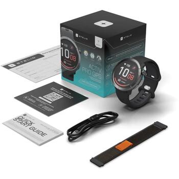 Stelio Умные часы STSWA102BT, 1.43'', 466 × 466 px, 50 g, 3 ATM, 128 + 128 MB, Bluetooth, GPS (STSWA102BT)
