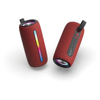 Denver BTL-360BD Bordeaux 111151020800, 10 W, 1200 mAh, Bluetooth 5.3, RGB подсветка, 2 динамика, AUX, USB, Micro SD (111151020800)