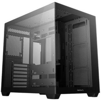 Deepcool CG530 Korpuss R-CG530-BKNDA0-G-1, 2xUSB 3.0, 1xUSB 2.0, 1xKombinētā pieslēgvieta, 7 paplašināšanas sloti (R-CG530-BKNDA0-G-1)