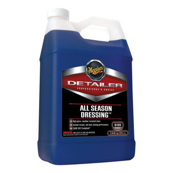 Meguiar's D16001 Всесезонный дрессинг для чернения шин и пластика, использовать с распылителем 3,78 л (D16001)