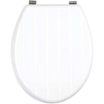 Beldray Рифленое сиденье для унитаза LA033758WFPEU7, 360x429mm, белый, нержавеющая сталь, влагостойкое (LA033758WFPEU7)