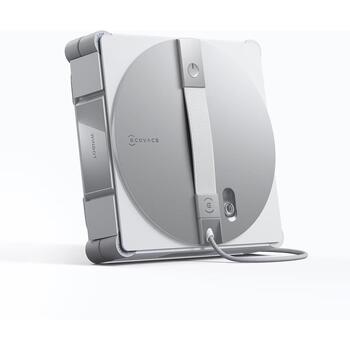 Ecovacs робот для мытья окон WINBOT W3 OMNI, 8000 Па, 4500 мАч, с проводом/без провода, белый/серебристый (WINBOT W3 OMNI)