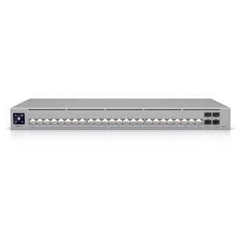 Ubiquiti UniFi Pro HD 24 Управляемый коммутатор USW-Pro-HD-24, 115 Gbit/s, 230 Gbit/s, 22x2.5G RJ-45, 4xSFP+, 1U, серый (USW-Pro-HD-24)
