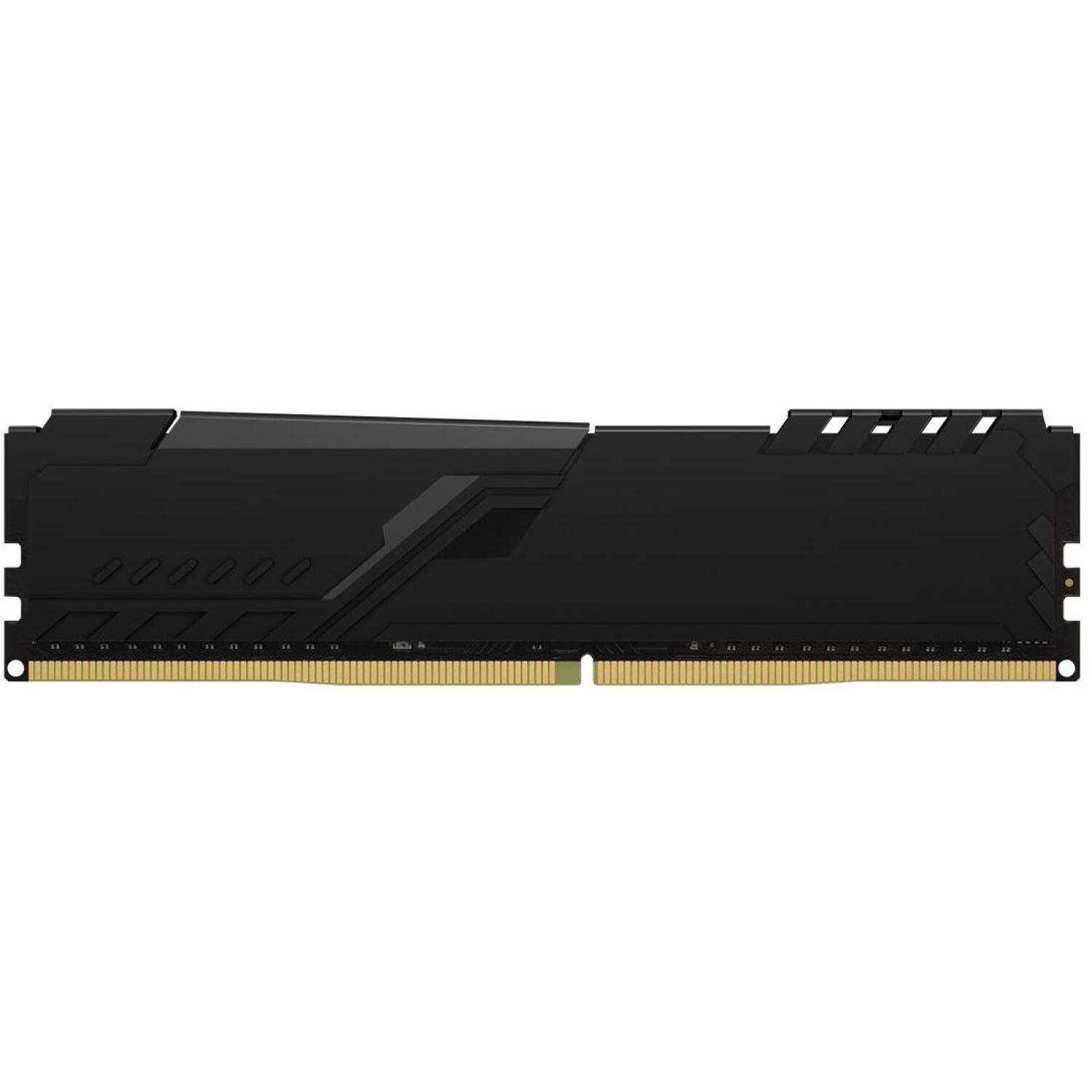 Kingston Fury Beast KF436C18BB/16, 16 ГБ, DDR4, 3600 МГц, 1.35 В, CL18, одноканальный, ODT, SPD, черная PCB (KF436C18BB/16)