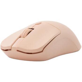 Sbox Мышь WM-852P, 1600 DPI, 2x AAA, беспроводная RF 2.4 GHz, игровая, офисная, розовая (WM-852P)