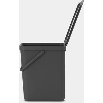 Brabantia Sort & Go мусорное ведро 129940, 25 л, пластик, с крышкой, для сортировки (129940)