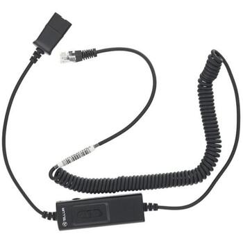 Tellur адаптер QD на RJ11 TLL416004, 2.95м, черный, 1xQD порт, 1xRJ11, универсальный переключатель (TLL416004)