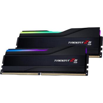 G.Skill Trident Z5 RGB RAM F5-5600J3636C16GX2-TZ5RK, 32 GB, DDR5, 5600 MT/s, 1.2 V, CL36, dual channel, RGB (F5-5600J3636C16GX2-TZ5RK)