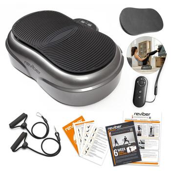 Reviber Вибрационная платформа RV-VIFU/ER-07, 500W, 120kg, 3 программы, 14mm амплитуда, пульт дистанционного управления (RV-VIFU/ER-07)