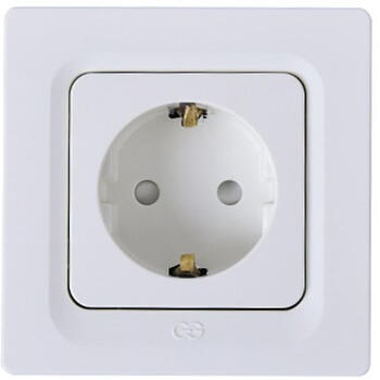 GEO kontaktligzda z/a, ar saz., balts, bez rāmīša 01569300-152116, GUNSAN (01569300-152116)