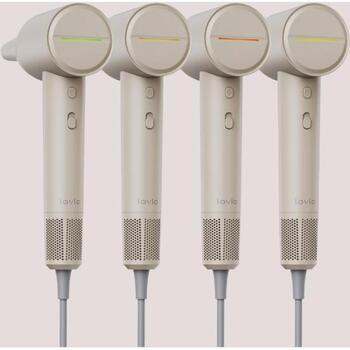 Lovio фен LVHD001BE, 1600W, 2 скорости, 4 температурных режима, 1 насадка, 1.8м шнур, автоматическое отключение, ионизатор (LVHD001BE)