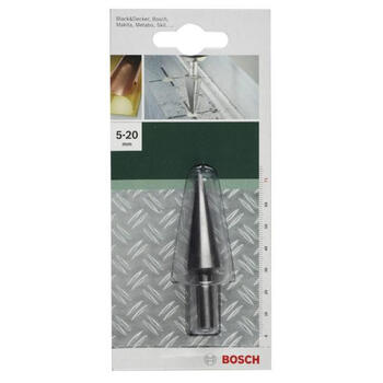 Pakāpju urbis lokšņu metālam, 5-20 mm, hrom-vanādijs, 71 mm, 2609255120, BOSCH (2609255120)