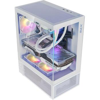 Adata Корпус ПК INVADERXMINIMT-WHCWW, 359mm, 210mm, 460mm, 5xARGB вентиляторов, 1x2.5, 2x3.5, 4x120/140mm вентиляторов (INVADERXMINIMT-WHCWW)