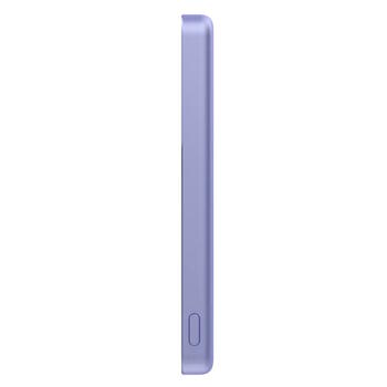 Сверхтонкий внешний аккумулятор с магнитной фиксацией 22.5 W 5000 mAh 24 pin USB-C 103×67×12 mm фиолетовый BHR08PNGL Xiaomi (BHR08PNGL)