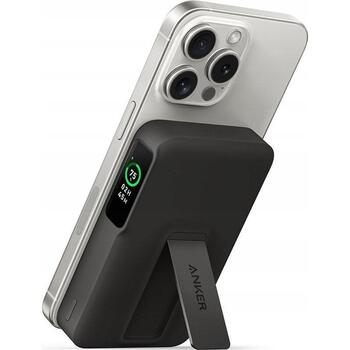 Anker Power Bank 633 Magnetic A1654G11, 10000 мАч, 27W USB C, черный (A1654G11)
