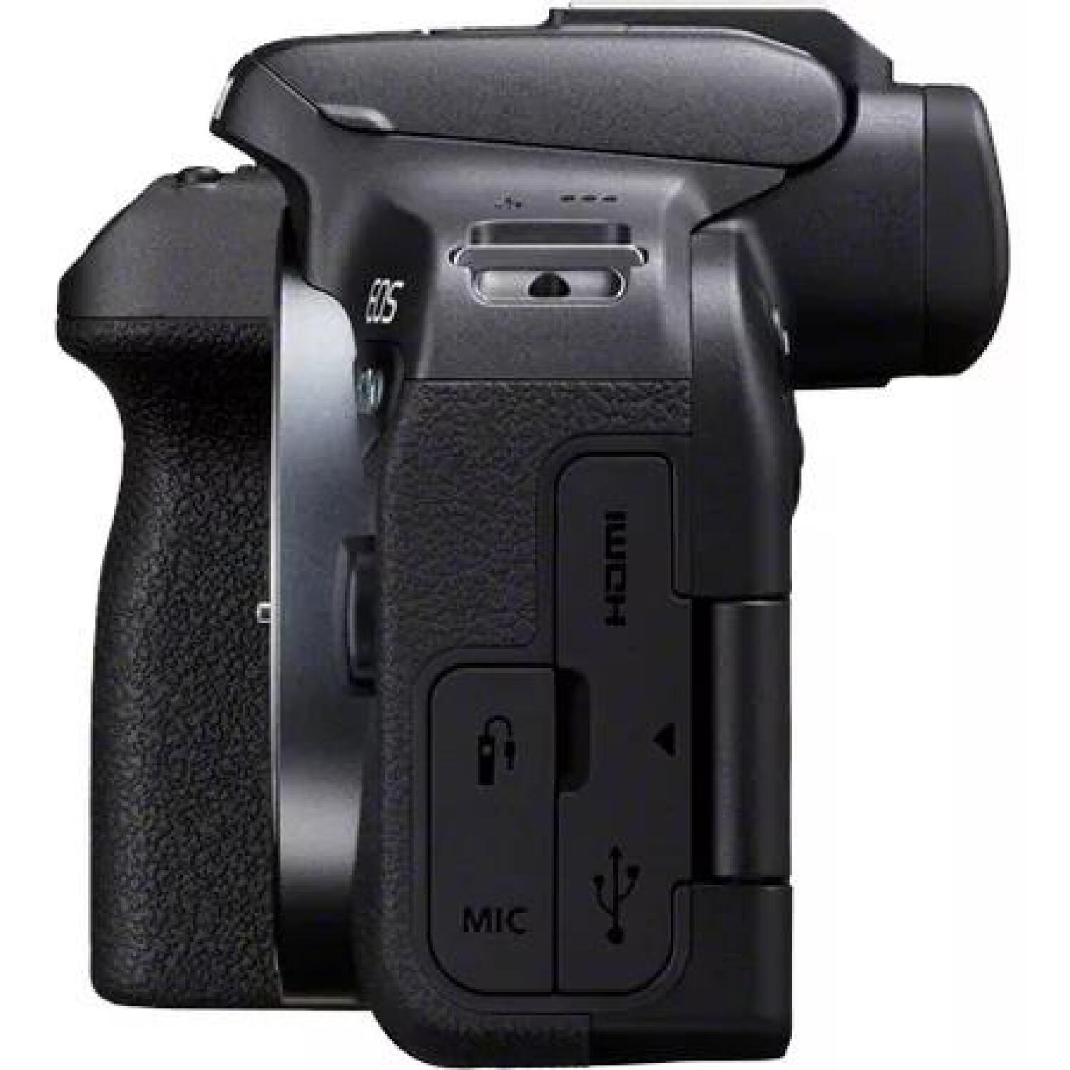 Canon D.CAM EOS R10 spoguļkameras korpuss 5331C003, 24.2 MP, ISO 32000, Wi-Fi, video ieraksts, CMOS, melns (5331C003)