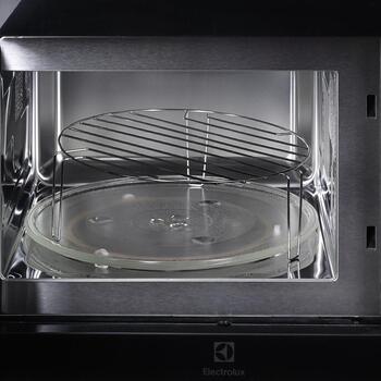 Electrolux LMS4253TBK встраиваемая микроволновая печь, 25 л, 900 Вт, гриль 1000 Вт, 230 В, 1450 Вт, стеклянный поддон 315 мм (LMS4253TBK)