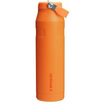 Stanley Термос Бутылка The IceFlow Bottle Flip Straw 2.0, 1.06 л, оранжевый, нержавеющая сталь, удержание холода до 15 ч (2812111136)