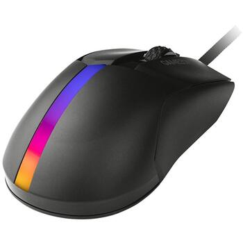 Tracer TRAMYS47416 Gamezone Cool Black RGB, игровая мышь, 12000 DPI, 7 кнопок, оптический сенсор, RGB, 1,5 м кабель (TRAMYS47416)