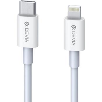 Devia Smart Series PD-кабель, 120EC1060001, 18W, 5V-2,4A, 1,5м, USB-C-Lightning, зарядка и синхронизация данных (120EC1060001)