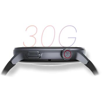 Stelio Умные часы STSWA101BK, 1.43'', 466 × 466 px, GPS, 400 мАч, 3 ATM, Bluetooth, 128 МБ (STSWA101BK)