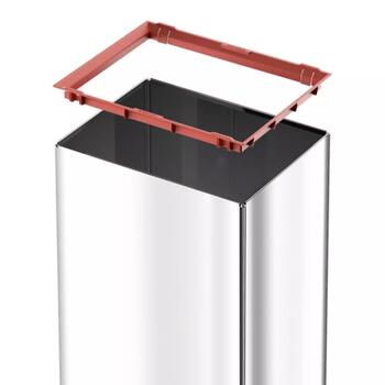 Hailo Big-Box Swing L 030840141, 35L, 50cm, 34x26cm, tērauda korpuss, plastmasas vāks (030840141)