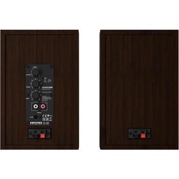 Genesis колонки Arsen 302BT NGS-2344, 20Вт, 2.0 канала, Bluetooth 5.3, 50-20000Гц, активные, bass reflex, коричневый (NGS-2344)