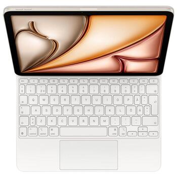 Apple Клавиатура и фолио-кейс MDFV4S/A, Apple Smart соединение, белый, 10.9-дюймовый iPad Air, 11-дюймовый iPad Air, 0.92кг (MDFV4S/A)